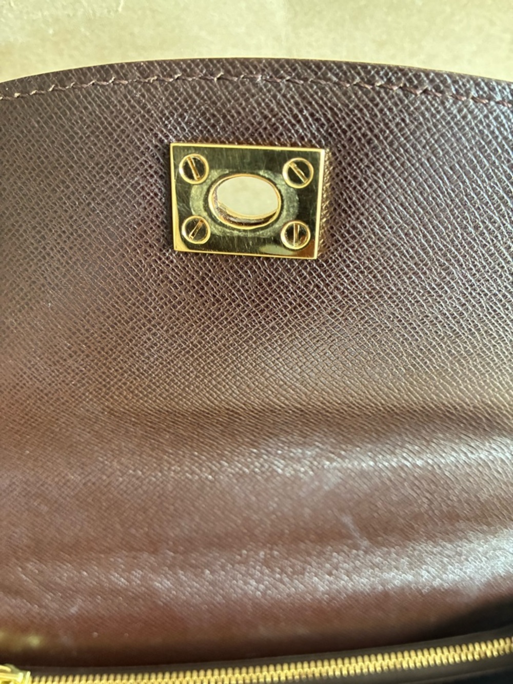 Louis Vuitton Malesherbes in Damier Ébène - Picture 7 of 11